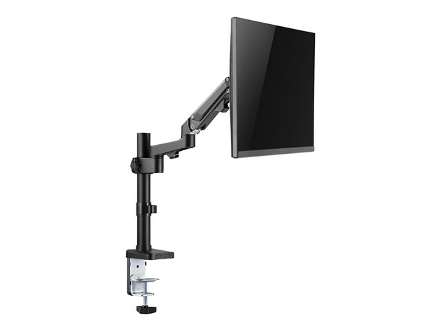 Neomounts DS70-750BL1 - Mounting kit (desk mount) - full-motion adjustable arm - for LCD display - black - screen size: 17\"-27\" - clamp mountable, grommet
