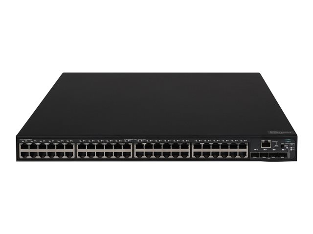 HPE FlexNetwork 5140 48G PoE+ 4SFP+ EI - Switch - L3 - smart - 48 x 10/100/1000 (PoE+) + 4 x 10 Gigabit Ethernet / 1 Gigabit Ethernet SFP+ - rack-mountable - PoE+ (370 W)