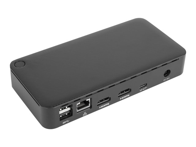 Targus - Docking station - USB-C - 2 x HDMI - 1GbE - 130 Watt