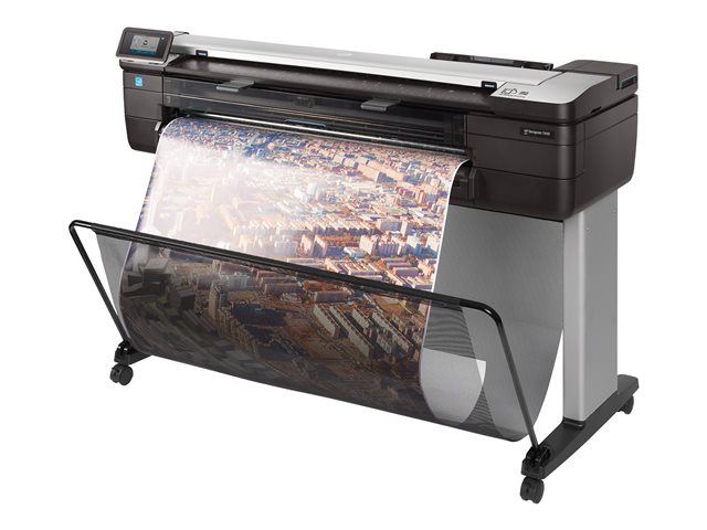 HP DesignJet T830 - 24\" multifunction printer - colour - ink-jet - 610 x 2770 mm (original) - Roll (61 cm) (media) - up to 0.43 min/page (printing) - 1 roll - Gigabit LAN, Wi-Fi(n), USB host