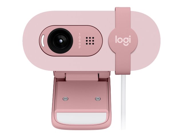 Logitech BRIO 100 - Webcam - colour - 2 MP - 1920 x 1080 - 1080p, 720p - audio - USB