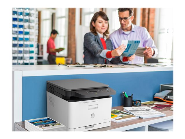 HP Color Laser MFP 178nw - Multifunction printer - colour - laser - A4 (210 x 297 mm) (original) - A4/Letter (media) - up to 18 ppm (copying) - up to 18 ppm (printing) - 150 sheets - USB 2.0, LAN, Wi-Fi(n)