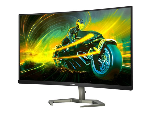 Philips Momentum 5000 32M1C5500VL - LED monitor - gaming - curved - 32" (31.5" viewable) - 2560 x 1440 QHD @ 165 Hz - VA - 250 cd/m² - 3000:1 - HDR10 - 1 ms - 2xHDMI, DisplayPort - textured black