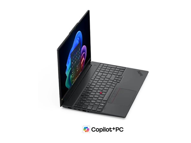 Lenovo ThinkPad E16 Gen 3 22AY - Copilot+ PC - 180-degree hinge design - Intel Core Ultra 5 - 228V / up to 4.5 GHz - Win 11 Pro - Arc Graphics 130V - 32 GB RAM - 1 TB SSD TCG Opal Encryption 2, NVMe - 16\" IPS 1920 x 1200 - Gigabit Ethernet - Wi-Fi 6E, Bluetooth - black - kbd: Belgium - with 2 Years Lenovo Depot Support, CO2 Offset 0.2 ton (3rd Gen)