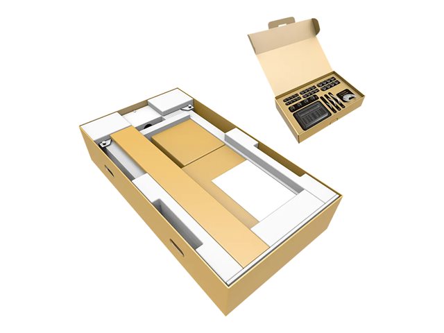 Neomounts FL55-875WH1 - Cart - for flat panel - motorised - lockable - steel - white - screen size: 55\"-100\" - for Neomounts AV1-875BL