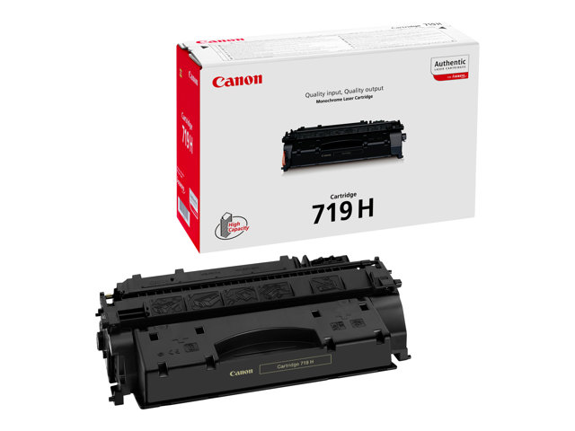 Canon 719 H - High Yield - black - original - toner cartridge - for i-SENSYS LBP251, LBP252, LBP253, LBP6310, MF411, MF416, MF418, MF419, MF6140, MF6180