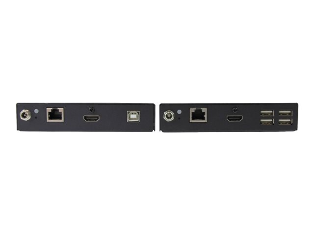 StarTech.com HDMI Over IP Extender - 1080p - HDMI Video and USB Over IP Distribution Kit with Video Wall Support - HDMI and USB Over LAN (ST12MHDLANU) - Video/audio/USB extender - up to 100 m - for P/N: ST12MHDLANUR