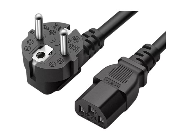 EU Power Cable Kettle Lead Kettle Lead - 6 feet