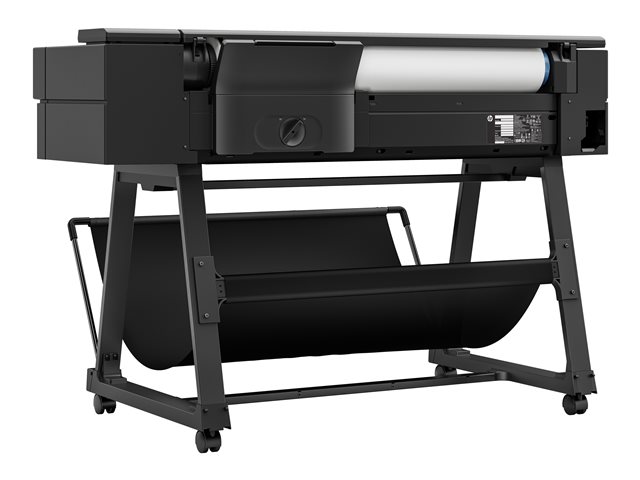 HP DesignJet T850 - 36\" large-format printer - colour - ink-jet - Roll (91.4 cm x 91.4 m) - 2400 x 1200 dpi - up to 0.42 min/page (mono) / up to 0.42 min/page (colour) - capacity: 1 roll - Gigabit LAN, Wi-Fi - cutter