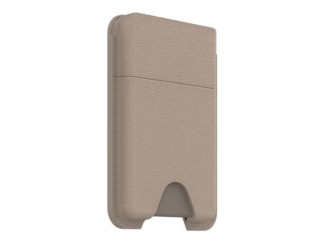 OtterBox Symmetry Cactus Leather MagSafe Wallet Cottonwood Glen - light grey