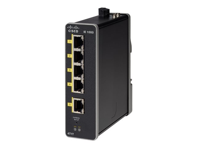 IE-1000 GUI Based L2 switch 5 FE copper ports