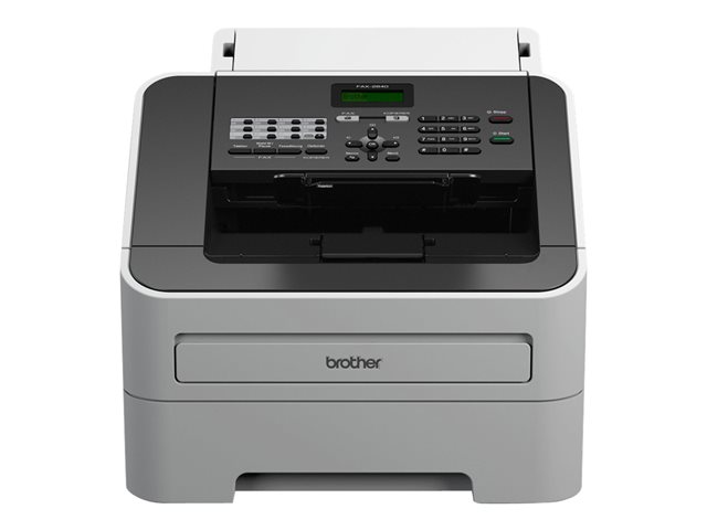 Brother FAX-2840 - Multifunction printer - B/W - laser - 215.9 x 355.6 mm (original) - 216 x 406.4 mm (media) - 250 sheets - 33.6 Kbps - USB 2.0