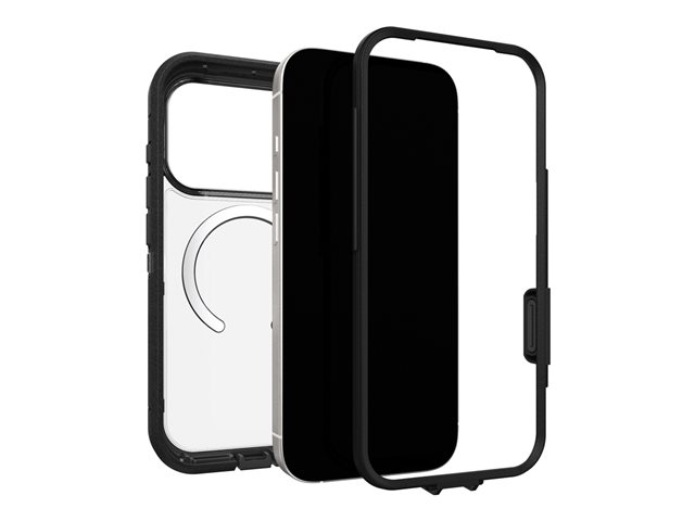 OtterBox Defender Pro XT Clear Camera Control Apple iPhone 17 Pro Dark Side - clear/black