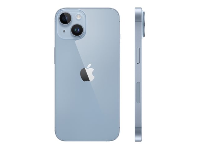Apple iPhone 14 - 5G smartphone - dual-SIM / Internal Memory 512 GB - OLED display - 6.1" - 2532 x 1170 pixels - 2x rear cameras 12 MP, 12 MP - front camera 12 MP - blue