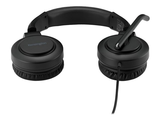 Kensington H1000 - Headset - on-ear - wired - USB-C - black