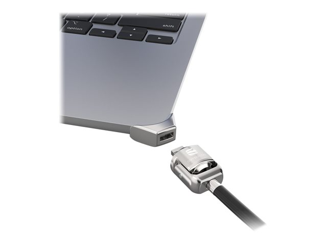 Compulocks Ledge Adapter for MacBook Air M2 and M3 with Keyed Lock - Security slot lock adapter - with keyed cable lock - for Apple MacBook Air M2