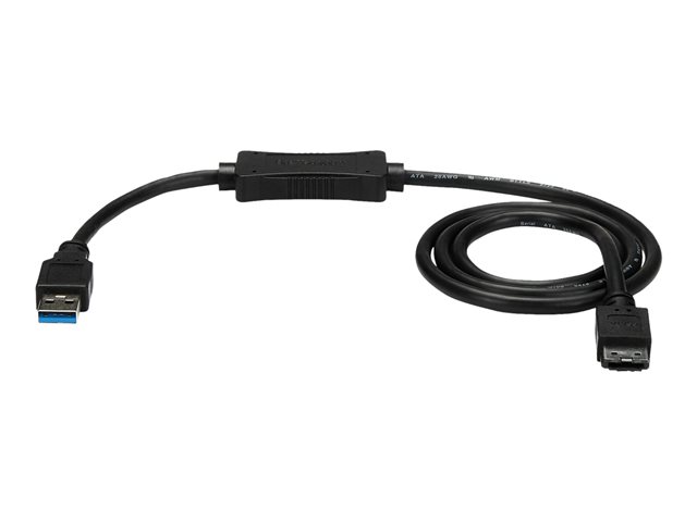 StarTech.com 3 ft USB 3.0 to eSATA Adapter - 6 Gbps USB to HDD/SSD/ODD Converter - Hard Drive to USB Cable (USB3S2ESATA3) - Storage controller - eSATA 6Gb/s - USB 3.0