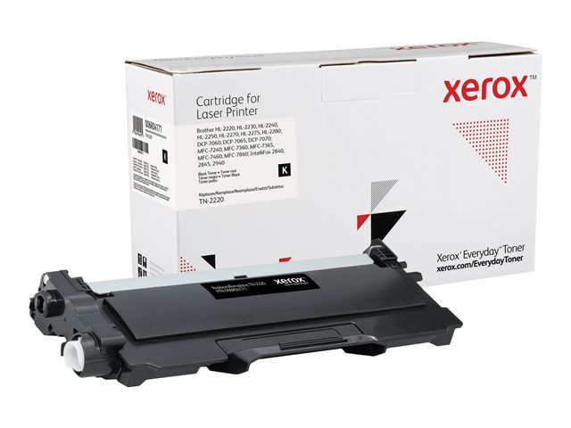 Everyday - Black - compatible - toner cartridge (alternative for: Brother TN2220) - for Brother HL-2220, 2230, 2240, 2250, 2270, 2275, 2280, MFC-7240, IntelliFAX 2840, 2940