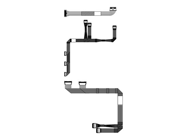 Lenovo - Storage cable kit - 10x2.5\" Anybay BP NVMe - for ThinkSystem SR630 V2 7Z70, 7Z71