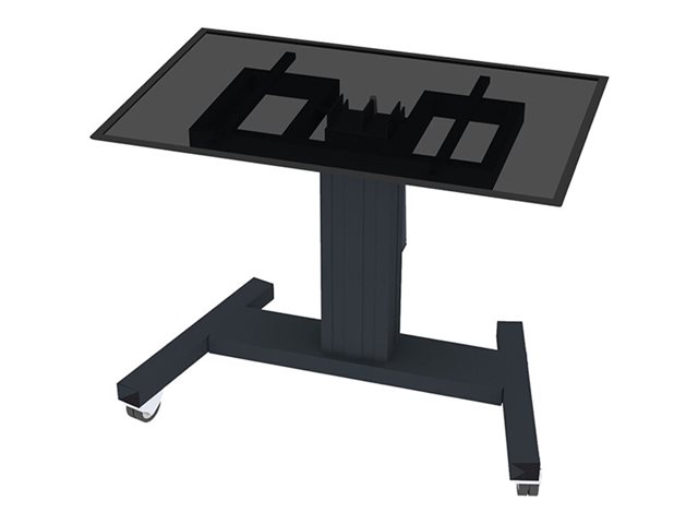 Neomounts PLASMA-M2550T - Cart - motorised - for flat panel / AV equipment - black, RAL 9005 - screen size: 42\"-100\"