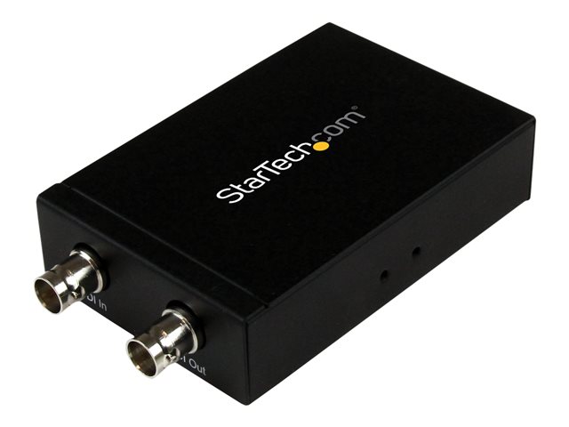 StarTech.com SDI to HDMI Converter - 3G SDI to HDMI Adapter with SDI Loop Through Output - SDI to HDMI Audio/Video Adapter - 755ft (230m) (SDI2HD) - Video converter - 3G-SDI - HDMI, 3G-SDI - black