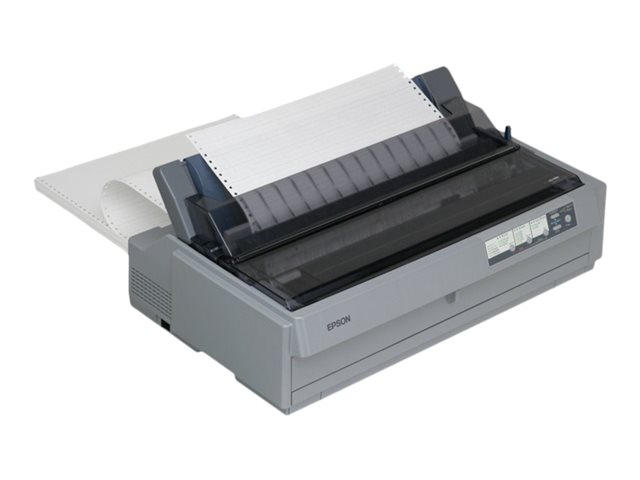 Epson LQ 2190N - Printer - B/W - dot-matrix - 420 mm (width) - 10 cpi - 24 pin - up to 576 char/sec - parallel, USB, LAN