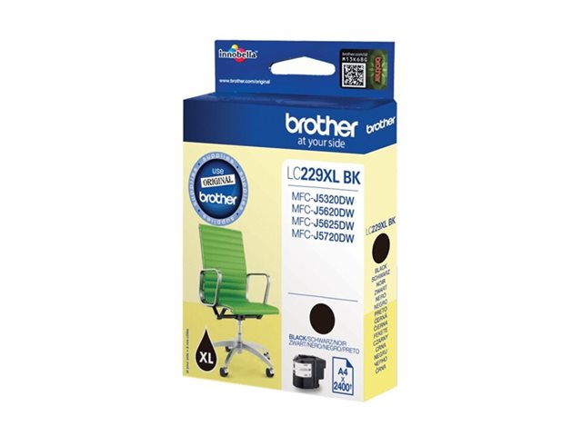 Brother LC229XLBKBP - Black - original - blister - ink cartridge - for Brother MFC-J5320DW, MFC-J5625DW