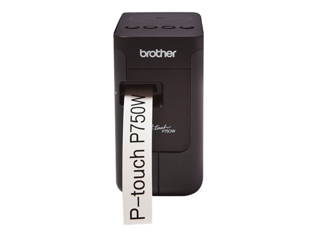 Brother P-Touch PT-P750W - Label printer - thermal transfer - Roll (2.4 cm) - up to 30 mm/sec - USB 2.0, Wi-Fi(n), NFC - cutter