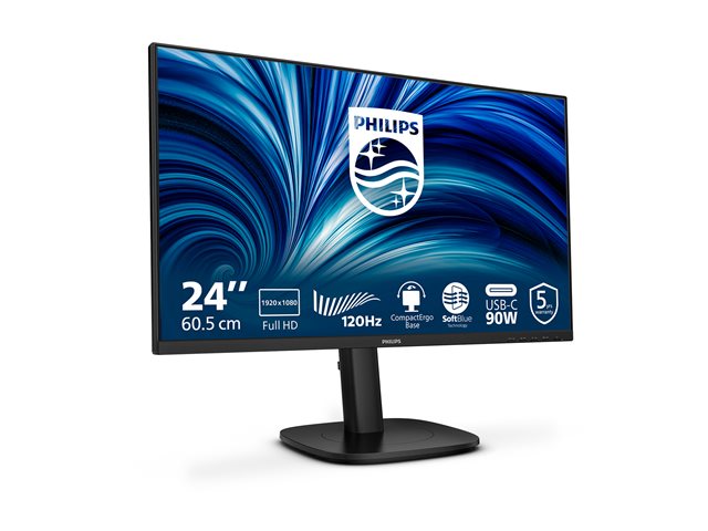 24B2U3301 24i IPS USB-C Docking FullHD 4ms 1920x1080@120 Hz Wid 16/9 USB-C - DP-HDMI-Dpout RJ45-4xUSB 3.2 Brightness 300 cd/m S Contrastratio 50M:1 Viewing angl