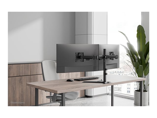 Neomounts NERO Dual monitor stand 10-32i