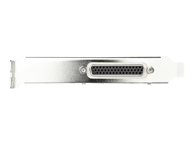 StarTech.com 4-port PCI Express RS232 Serial Adapter Card, PCIe RS232 Serial Host Controller Card, PCIe to Serial DB9 Card, 16950 UART, Desktop Expansion Card, Windows, macOS, Linux - Full/Low-Profile Brackets (PEX4S953) - Serial adapter - PCIe - RS-232 x 4