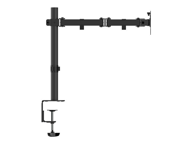 VISION Monitor Desk Post Mount - LIFETIME WARRANTY - fits display 13-32\" with VESA sizes 75 x 75 or 100 x 100 - 2-part arm - rotate - quick-release - swivel and tilt - clamp or grommet - post height 440 mm / 17\" - max reach 460 mm / 18\" - SWL 8 kg /