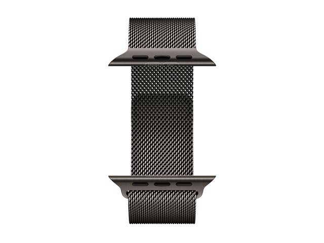 Apple Watch Series 11 GPS + Cellular 46mm Slate Titanium Case with Slate Milanese Loop - M/L