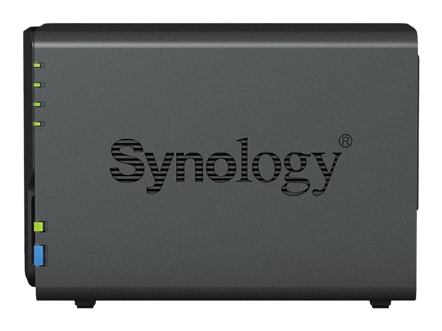 Synology Disk Station DS223 - NAS server - 2 bays - SATA 6Gb/s - RAID RAID 0, 1, JBOD - RAM 2 GB - Gigabit Ethernet - iSCSI support