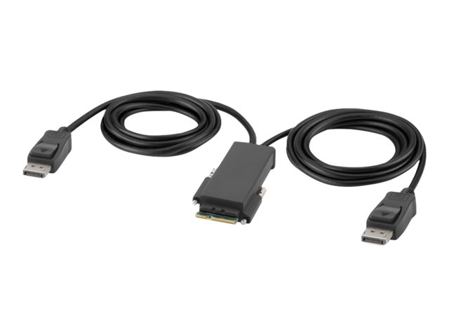 Belkin Modular Secure Dual Head - KVM switch - 2 x KVM port(s) - 1 local user - desktop - TAA Compliant