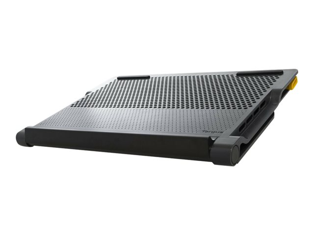 Targus Chill Mat - Notebook stand - with 4-port USB 2.0 hub - grey, black