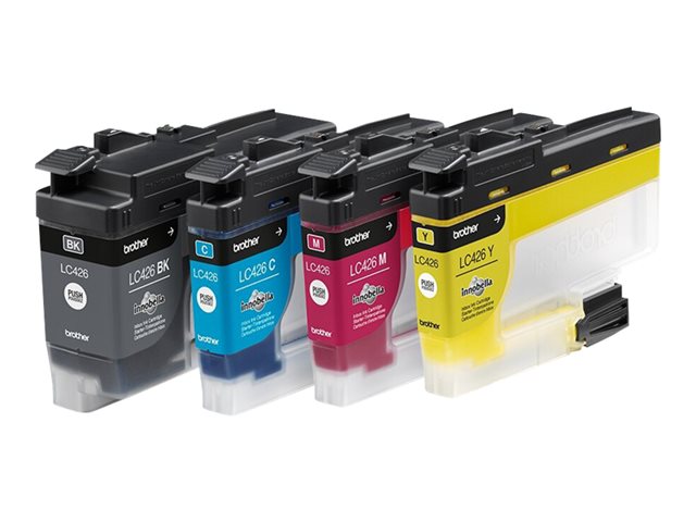 Brother LC426 - 4-pack - black, yellow, cyan, magenta - original - ink cartridge - for Brother MFC-J4335, MFC-J4340, MFC-J4535, MFC-J4540