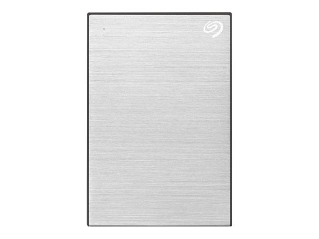 Seagate One Touch STKY1000401 - Hard drive - 1 TB - external (portable) - USB 3.0 - silver - with Seagate Rescue Data Recovery