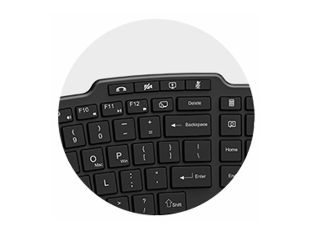Pro Fit Ergo KB675 EQ TKL Rechargeable Keyboard - UK