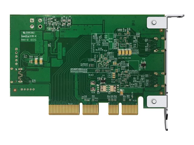 QNAP QXP-T32P - Thunderbolt adapter - PCIe 3.0 x4 low profile - Thunderbolt 3 x 2 - for QNAP TVS-h1288X, TVS-H1688X