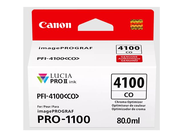 Canon PFI-4100 CO - 80 ml - chroma optimiser - original - hanging box - ink tank - for imagePROGRAF PRO-1100
