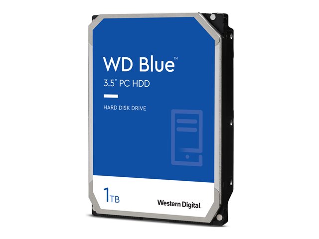 WD Blue WD10EARZ - Hard drive - 1 TB - internal - 3.5\" - SATA - 5400 rpm - buffer: 64 MB