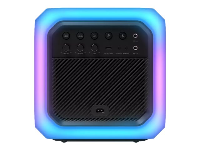 Philips TAX7207 - Party speaker - 2.1-channel - wireless - Bluetooth - App-controlled - 80 Watt - 2-way