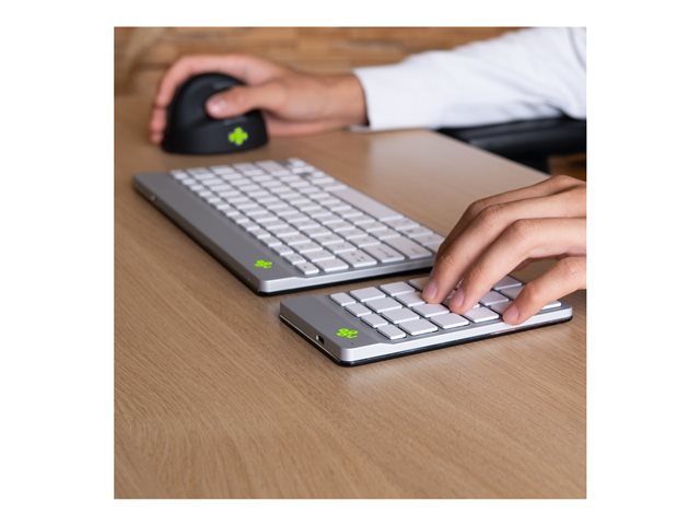 R-Go Tools Numpad Break white bluetooth