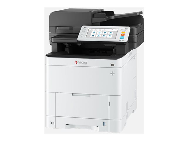 Kyocera ECOSYS MA3500CIFX - Multifunction printer - colour - laser - A4 (210 x 297 mm) (original) - A4/Legal (media) - up to 35 ppm (copying) - up to 35 ppm (printing) - 100 sheets - 33.6 Kbps - USB 2.0, Gigabit LAN, USB host
