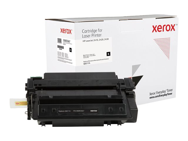 Everyday - Black - compatible - toner cartridge (alternative for: HP Q6511A) - for HP LaserJet 2410, 2420, 2420d, 2420dn, 2420n, 2430, 2430dtn, 2430n, 2430t, 2430tn