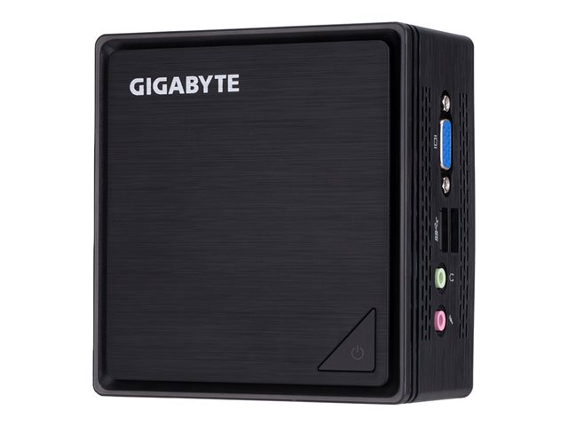 Gigabyte BRIX GB-BPCE-3350C (rev. 1.0) - Barebone - Ultra Compact PC Kit 1 x Celeron N3350 / up to 2.4 GHz - RAM 0 GB - HD Graphics 500 - Gigabit Ethernet