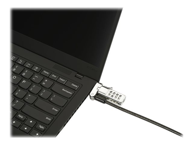 Kensington Universal 3-in-1 Combination Laptop Lock - 25 pack - Security cable lock - 1.8 m (pack of 25)