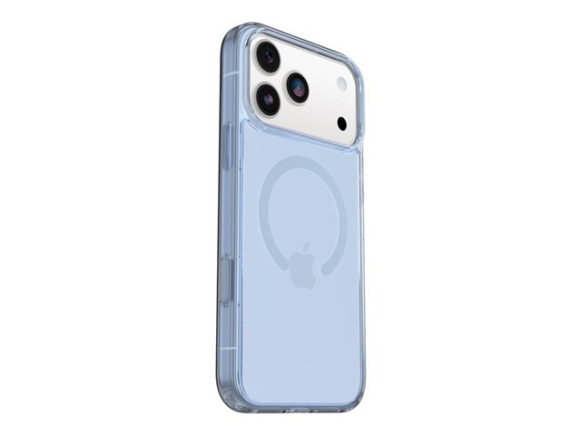 OtterBox Symmetry Clear MagSafe Camera Control Apple iPhone 17 Pro Max Silver Glade - blue