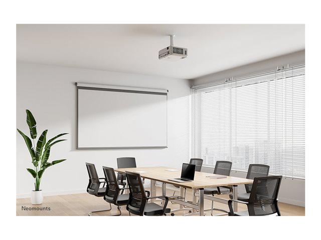 Neomounts BEAMER-C80 - Bracket - full-motion - for projector - white - ceiling mountable